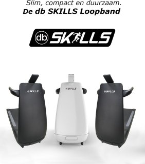 dbSKILLS Loopband inklapbaar met mat