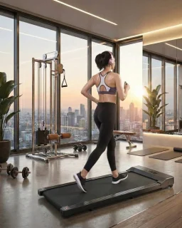 Designbest Walking Pad Elektrische Loopband Zwart review