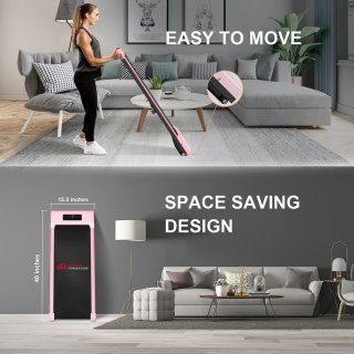 Draagbare Elektrische Loopband Roze