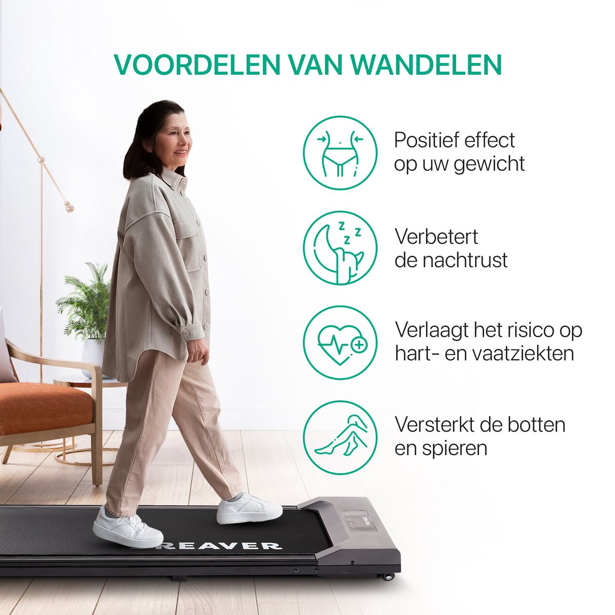 Wat vinden we goed aan de Dreaver S310 Loopband Walking Pad