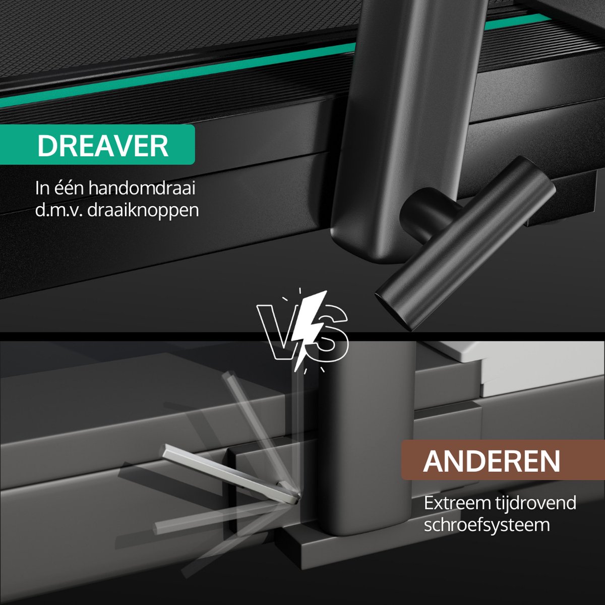 Dreaver S340 Loopband Elektrisch Inklapbaar