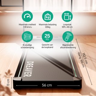 Dreaver S340 Loopband Elektrisch Inklapbaar