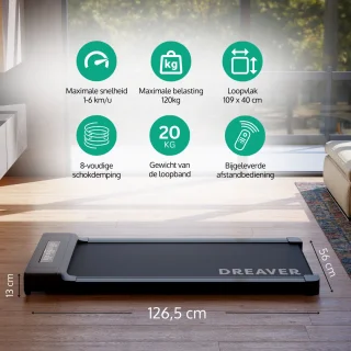 Dreaver S340-P Opvouwbare Loopband