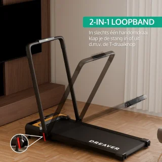 Dreaver X250 Elektrische Loopband Opvouwbaar