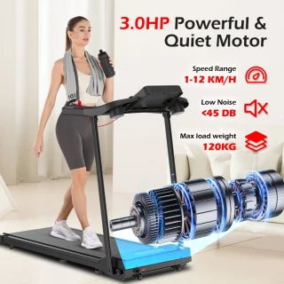 Dskeuzeew 4-in-1 Opvouwbare Loopband