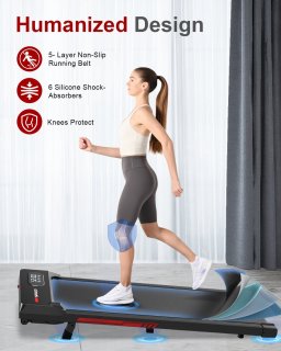 Elektrisch Opvouwbare Loopband Zwart 2,5 PK 40 cm Breed
