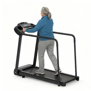 Elektrisch walking pad met verstelbare helling voor thuisfitness
