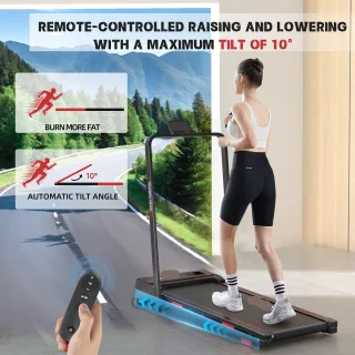 Elektrische Compacte Inklapbare Loopband 1-12 km/u