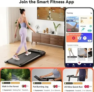 Elektrische Loopband 40x90 cm Compact Fitnessapparaat