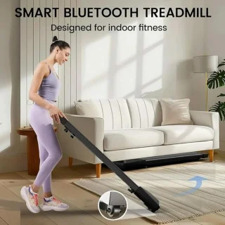 Elektrische Loopband 40x90 cm Compact Fitnessapparaat voor Thuis en Kantoor