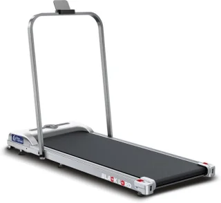 Elektrische loopband hometrainer fitnessapparaat - wit