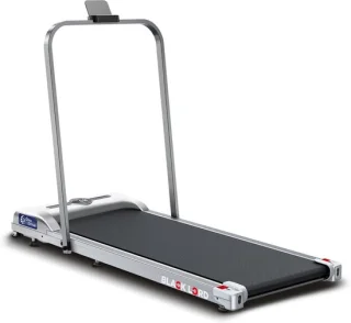Elektrische loopband - hometrainer wandelen - blauw