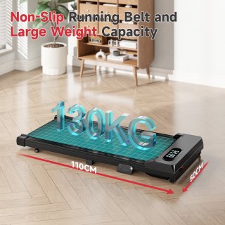 Elektrische loopband met helling 7% 2.5HP zwart