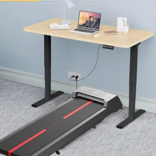Elektrische Loopband Onder Bureau Inklapbaar - Inclusief Vloermat en Afstandsbediening
