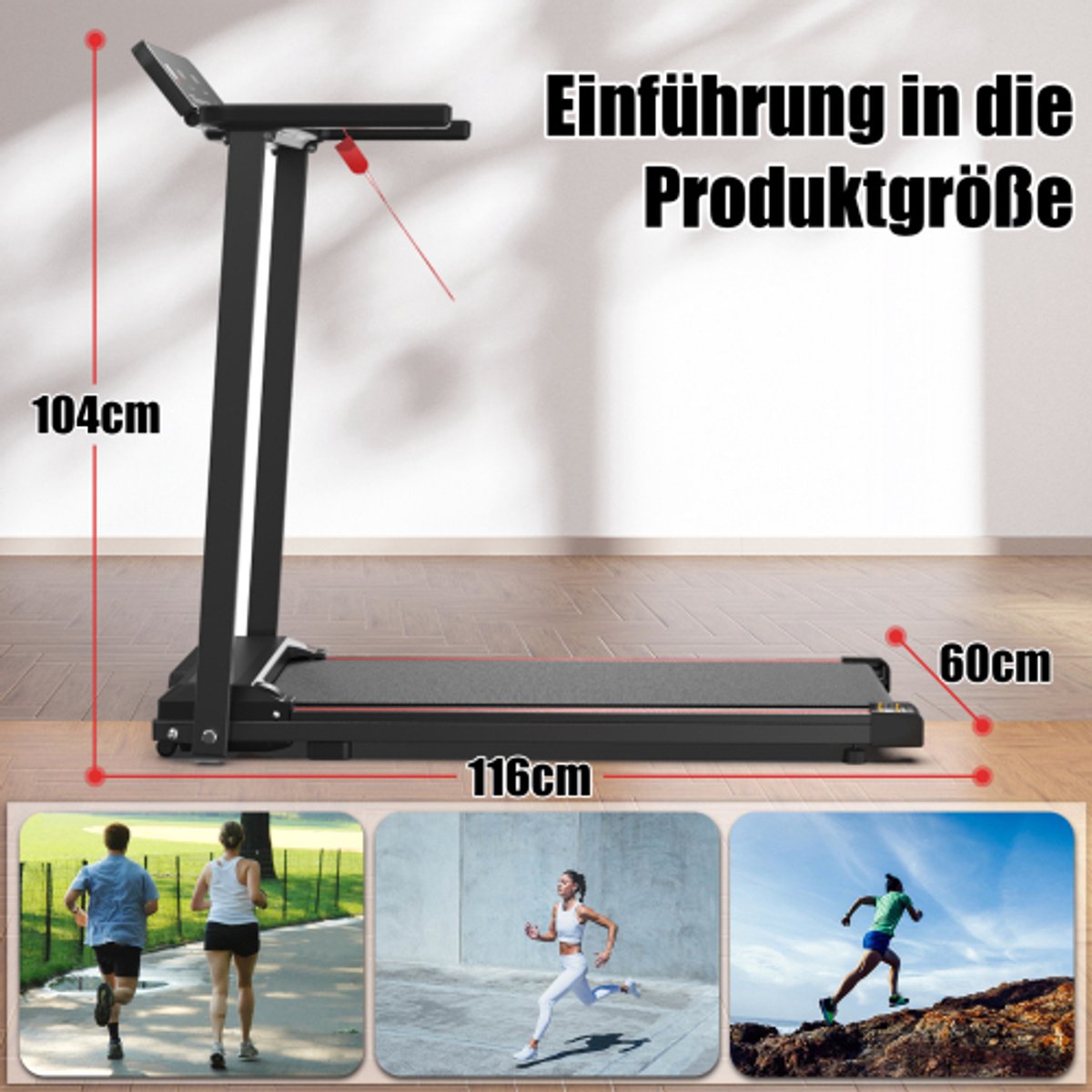 Wat vinden we goed aan de Elektrische loopband opvouwbaar 12 km/u 120 kg