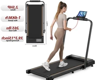 Elektrische Loopband Walking Pad Opvouwbaar 2‑in‑1 95 x 38 cm 2.5PK