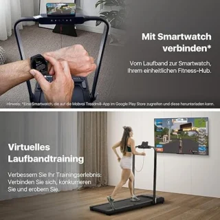 Equivera inklapbare loopband elektrische fitness loopband