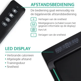 Equivera Loopband Inklapbaar Elektrisch