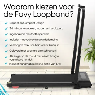 Favy Essential Loopband – Zwart Carbon