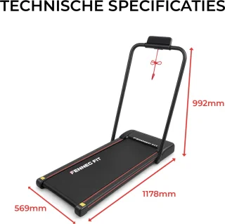 Fennecfit Walkingpad inklapbaar