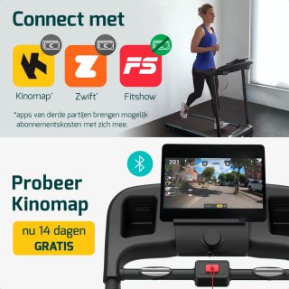 FITAGE Walking Pad Loopband 12km/u