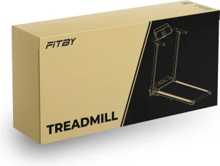 Fitby Loopband Walking Pad inklapbaar zwart