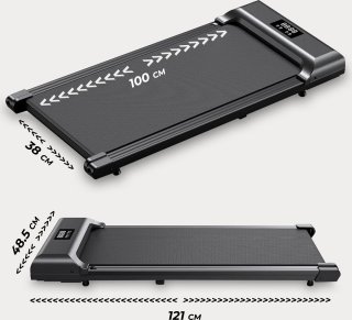 Fitby Walking Pad Loopband Zwart