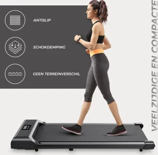 Fitby Walking Pad Loopband Zwart