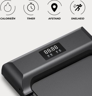 Fitby Walking Pad Loopband Zwart
