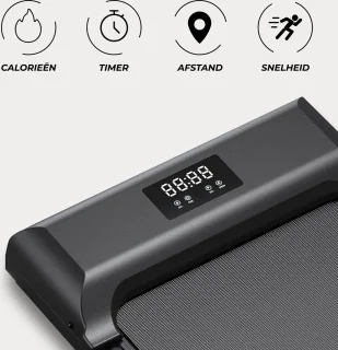 Fitby Walking Pad Loopband Zwart
