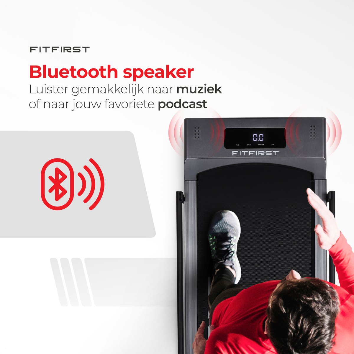Wat vinden we goed aan de FitFirst Jogger Loopband Inklapbaar met Bluetooth en Afstandsbediening