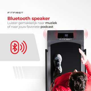 FitFirst Jogger Loopband Inklapbaar met Bluetooth en Afstandsbediening