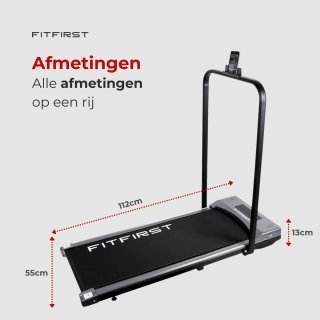 FitFirst Jogger Loopband Inklapbaar met Bluetooth en Afstandsbediening