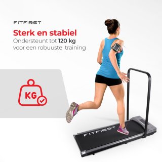 FitFirst Jogger Loopband Inklapbaar met Bluetooth en Afstandsbediening