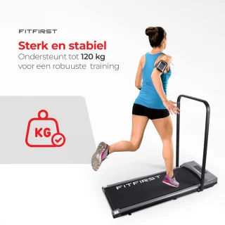 FitFirst Jogger Loopband Inklapbaar met Bluetooth en Afstandsbediening