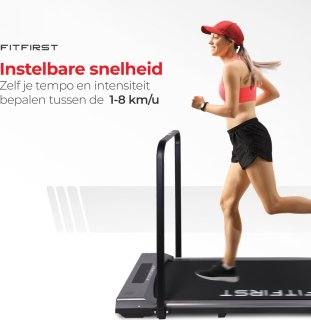 FitFirst Jogger Loopband Inklapbaar met Bluetooth en Afstandsbediening
