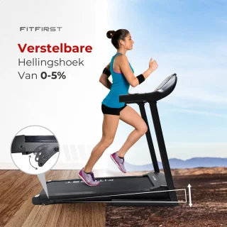 FitFirst Runner Loopband 1-12 km/u