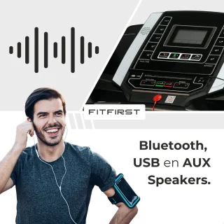 FitFirst Sprinter Loopband 1-16 km/u