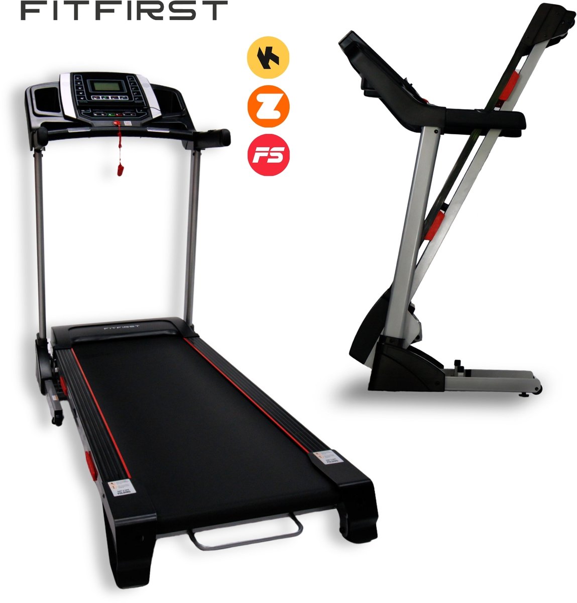 De FitFirst Sprinter Loopband 1-16 km/u in één oogopslag