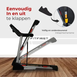 FitFirst Sprinter Loopband 1-16 km/u