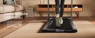 FITNESS Loopband Opvouwbaar 14KM/H Met Hartslagmonitor
