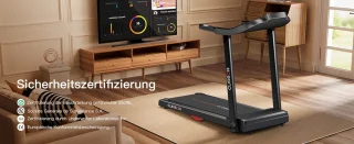 FITNESS Loopband Opvouwbaar 14KM/H Met Hartslagmonitor