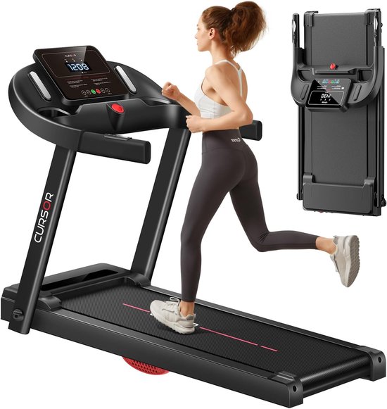 Stille, slimme opvouwbare loopband voor thuisjogging