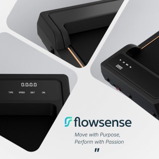 Flowsense Loopband Walking Pad 1-6 km/u Elektrisch Inklapbaar