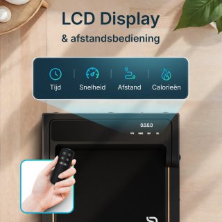 Flowsense Loopband Walking Pad 1-6 km/u Elektrisch Inklapbaar