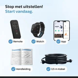Flurriez Premium Inklapbare Loopband Zwart