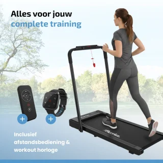 Flurriez Premium Inklapbare Loopband Zwart