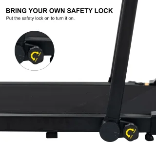 FOXSPORT Loopband Walking Pad LCD 1-12km/h