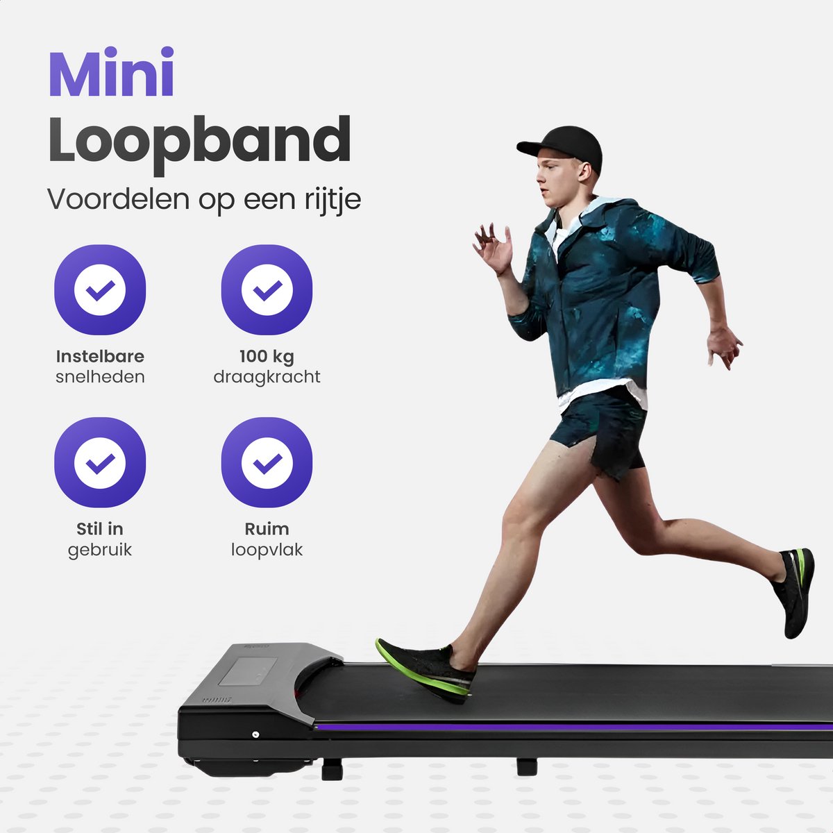 Wat vinden we goed aan de Golermo Compacte Loopband