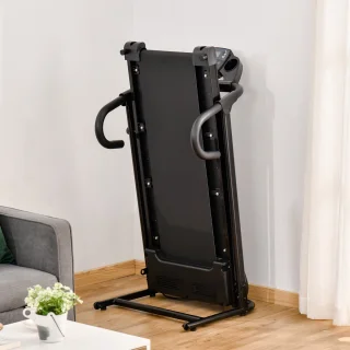 HOMCOM Motorized Laufband Schwarz 123x62x117 cm